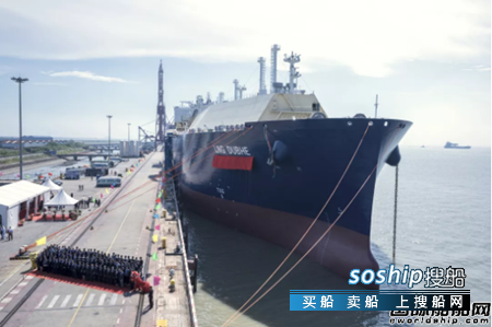 沪东中华建造第四代首制17.4万方LNG船命名