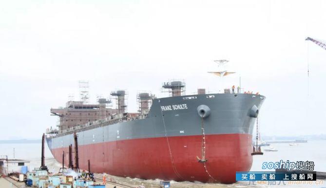 口岸船舶3.8万吨散货船下水