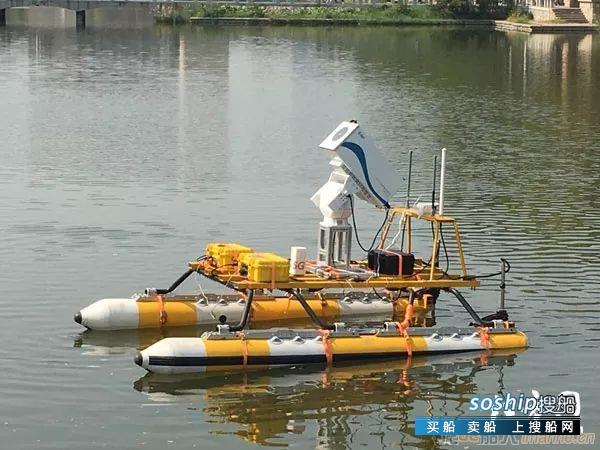 “海洋综合水生态海豚号5G无人船”首次发布
