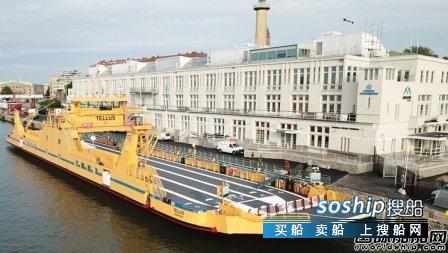 沃尔沃遍达为瑞典最大混合动力渡船提供发电机组