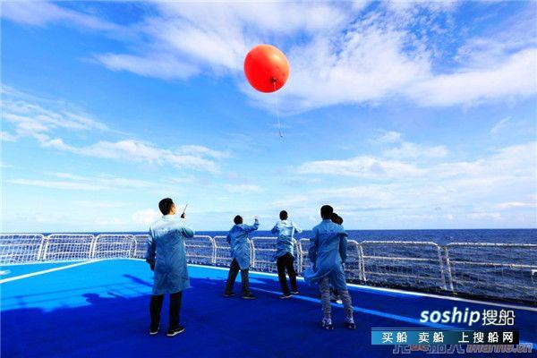 使用无人机替代气球 远望3号船试验海上标校新手段