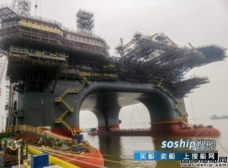 招商局重工半潜起重船"OOS Walcheren"号发动机首次试车