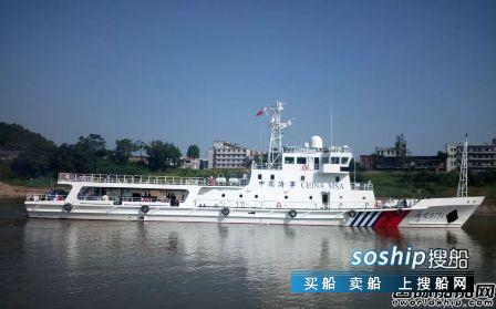 桂江造船2艘巡逻船一船试航一船下水