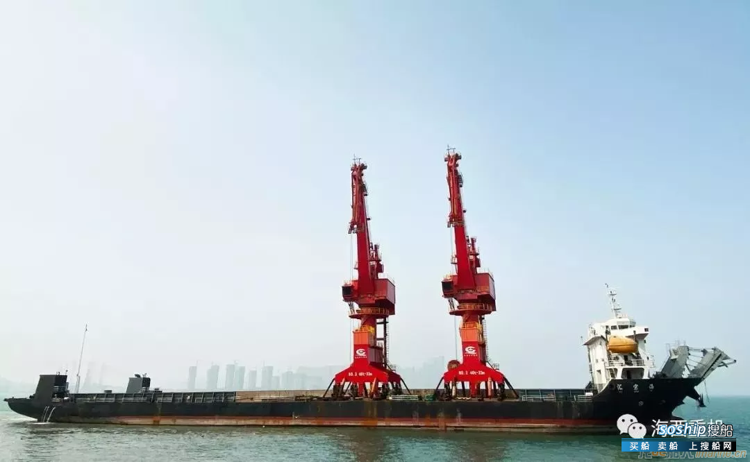 海西重机2台MQS型40t门座起重机发运