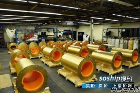 Thordon为MSC Seashore号邮船配套水润滑螺旋桨轴轴承