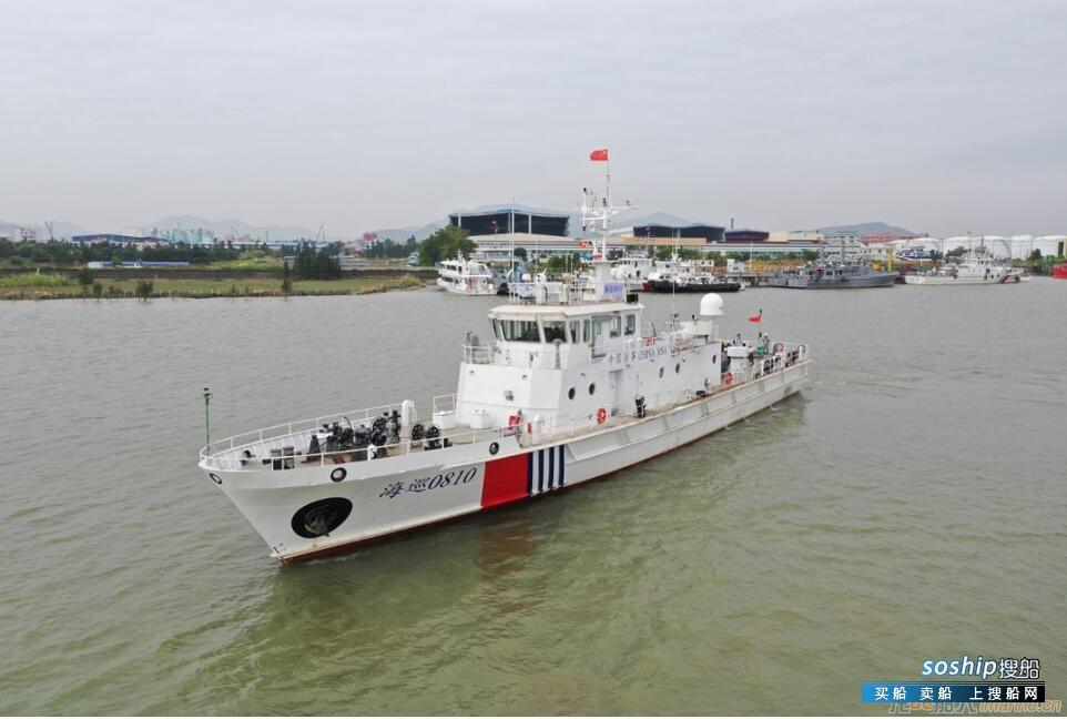 江龙船艇40米级B型巡逻艇完成试航