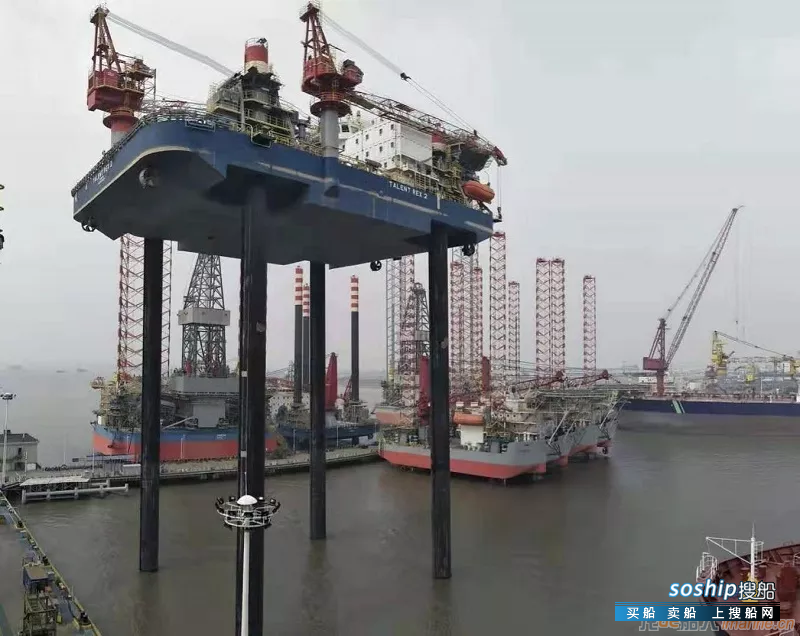 江苏招商重工自升自航式作业平台完成全程升降