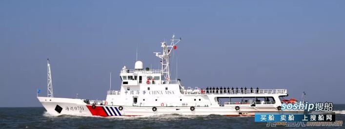 桂江造船60米级海巡艇正式列编