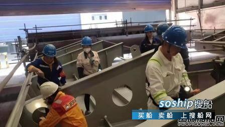 芜湖造船8000吨船系列订单首只PSPC分段冲砂一次性通过报检