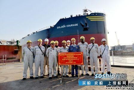 新时代造船两艘208000吨散货船顺利下水