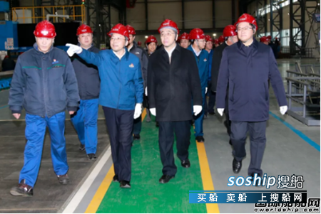 中国船舶集团高层集体调研渤船集团