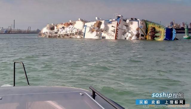 一艘货船在罗马尼亚海岸倾覆，人都救上来了可还有14000只羊