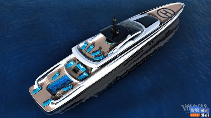 Van Oossanen高速排水型概念艇XL-300