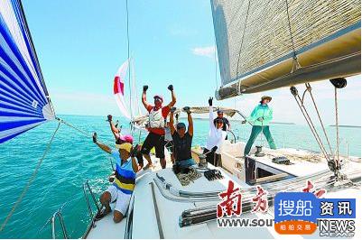 广州“彤然”号斩获中国杯帆船赛亚军