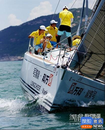 两届冠军"万科浪骑队" 再战第九届中国杯帆船赛