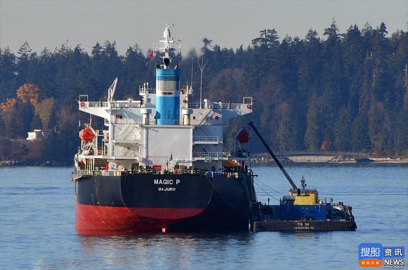 Castor Maritime 与Comerge 签订了巴拿马型干散货船