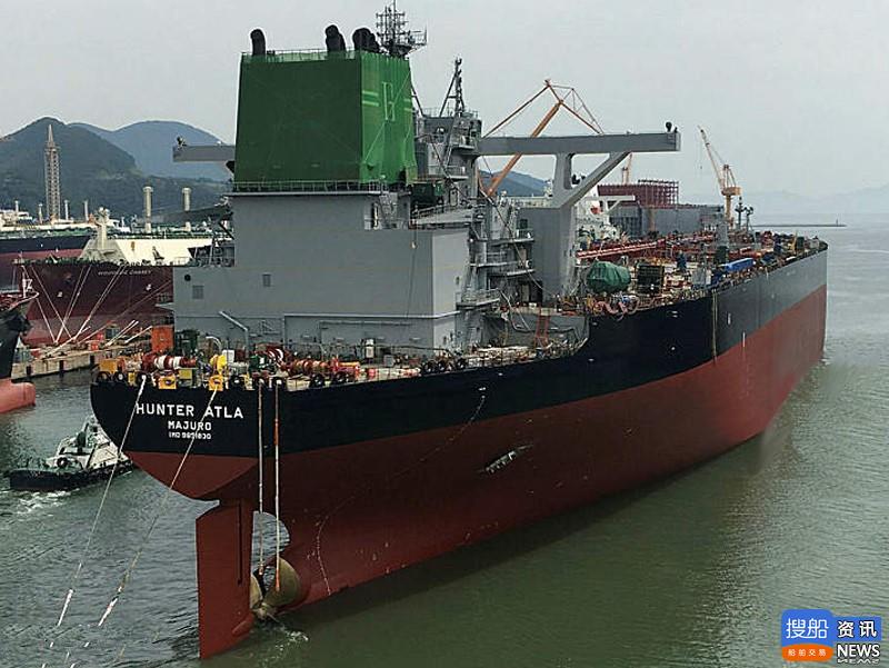 Hunter Tankers就三艘VLCC签署定期租船协议，日租金达80,000美元