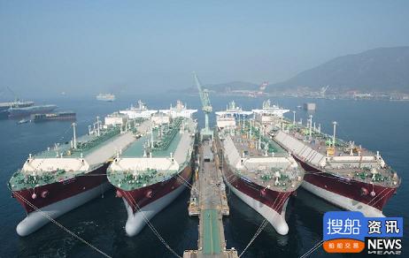 大宇造船获9艘LNG船订单
