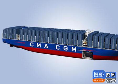 世界最大集装箱船在国内开建