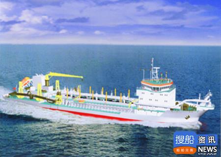 增洲造船交付1艘5000方耙吸挖泥船