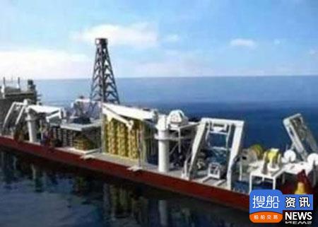 中国建造世界首艘深海采矿船