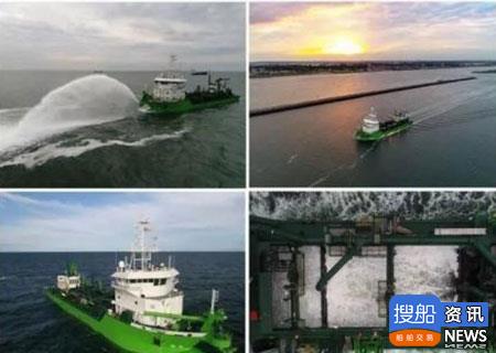 世界首艘LNG动力挖泥船海试完成