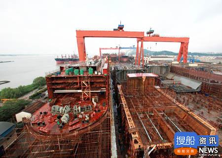 金陵船厂12月完成三大生产节点