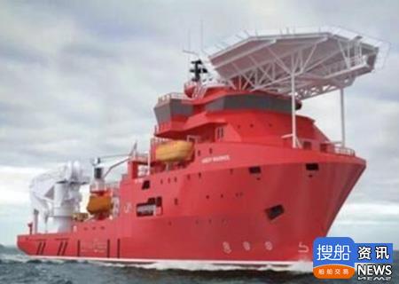 青岛武船开建世界最先进潜水支援船