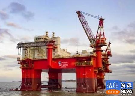 启东中远海工交付“高德3号”生活平台