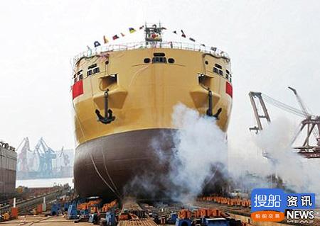沪东中华建成全球最先进化学品船