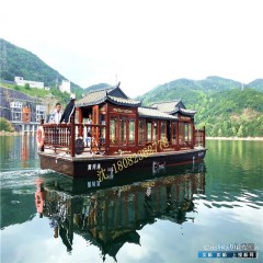 湖北白莲湖水库游船厂销售景区旅游观光画舫船