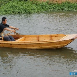 出售浙江手划小木船 捕鱼船