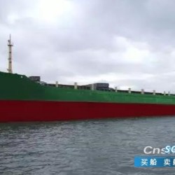 出售10000吨367TEU 05年CCS近海集装箱船
