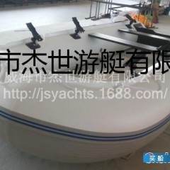 6个钓鱼座450白色加厚钓鱼专用橡皮艇批发厂家图1