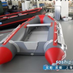 3.6米可充气可折叠铝合金底板充气艇图1