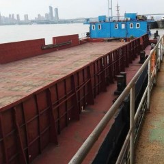 低价急卖二手1200吨内河无动力甲板货驳！