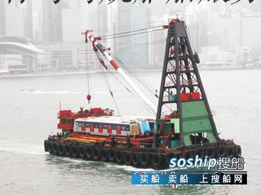 1500吨无动力吊杆驳船