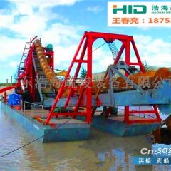 HID浩海200m³链斗式挖砂船图1