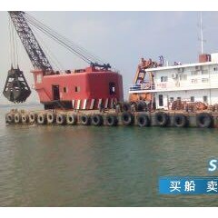 13方抓斗挖泥船便宜出售图1