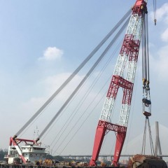 500t自航起重浮吊船出租图1