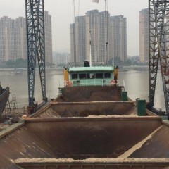 出售3000吨11年清远造内河自卸砂船图1