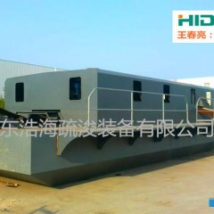 城市景观河道环保清淤固化船 湖泊清淤三合一固化船图1
