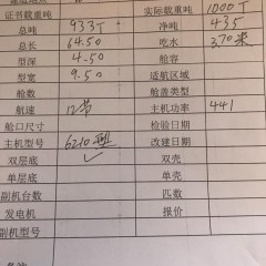 冷冻船933吨图1