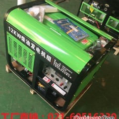 体积小轻12KW柴油发电机图1