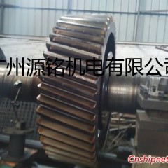 大齿轮轴喷涂修复加工请选广州源铭机电有限公司图1