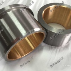 带挡边双金属衬套,焊接双金属轴承,翻边双金属铜套