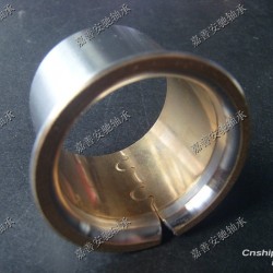 带挡边双金属衬套,焊接双金属轴承,翻边双金属铜套