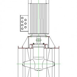 1200HP对转桨侧向推进器