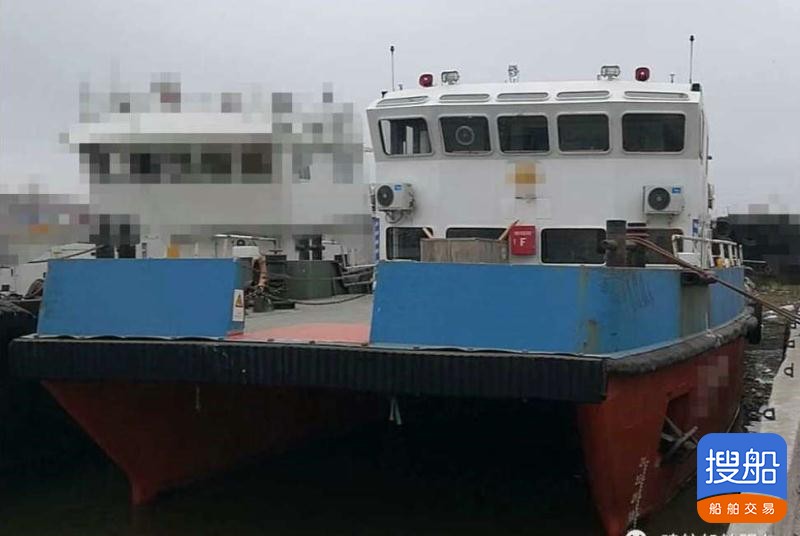 出售2017年造26米近海钢质交通船 风电运维船
