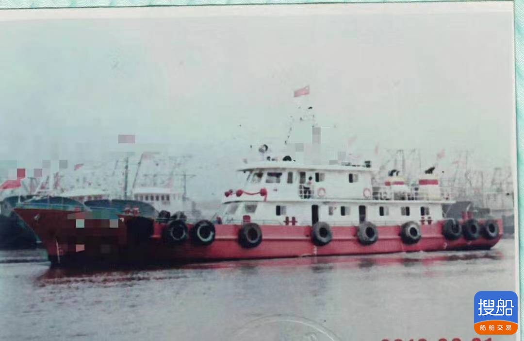 出售2016年造近海36.8米钢制交通船